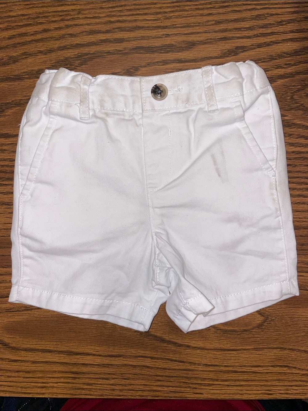 Boys 18-24M White Jean Shorts! Pre Loved